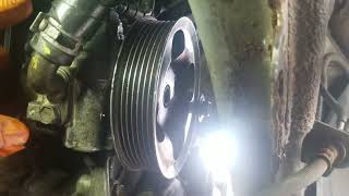 2004 Toyota Camry Power Steering pump Replacement