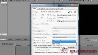 Sony Vegas Tutorial 5 // HD Widescreen Settings