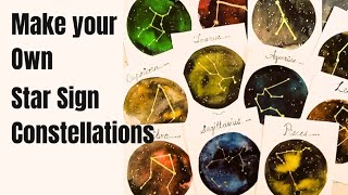 DIY: Create Beautiful Star Sign Constellations as Gifts