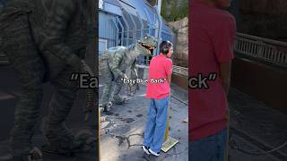 Thomas Visiting Blue At Raptor Encounter