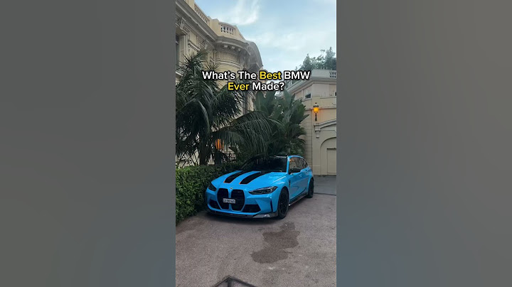 What's The Best BMW Ever Made?