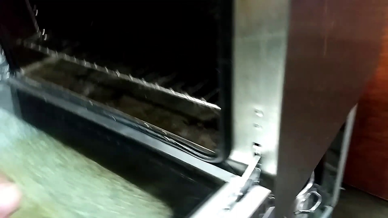 How to replaced Avantco oven broken door. - YouTube