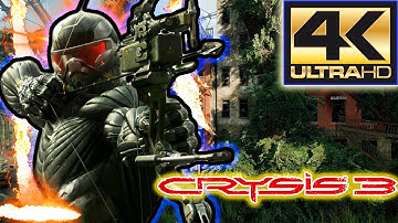 CRYSIS 3 FULL WALKTHROUGH/LONGPLAY (NO COMMENTARY) 4K ULTRA HD MAX SETTINGS 2020