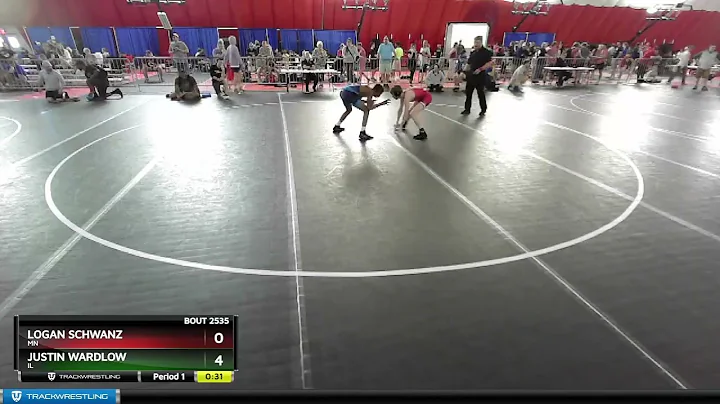 113 Lbs 5th Place Match - Logan Schwanz, MN Vs Jus...