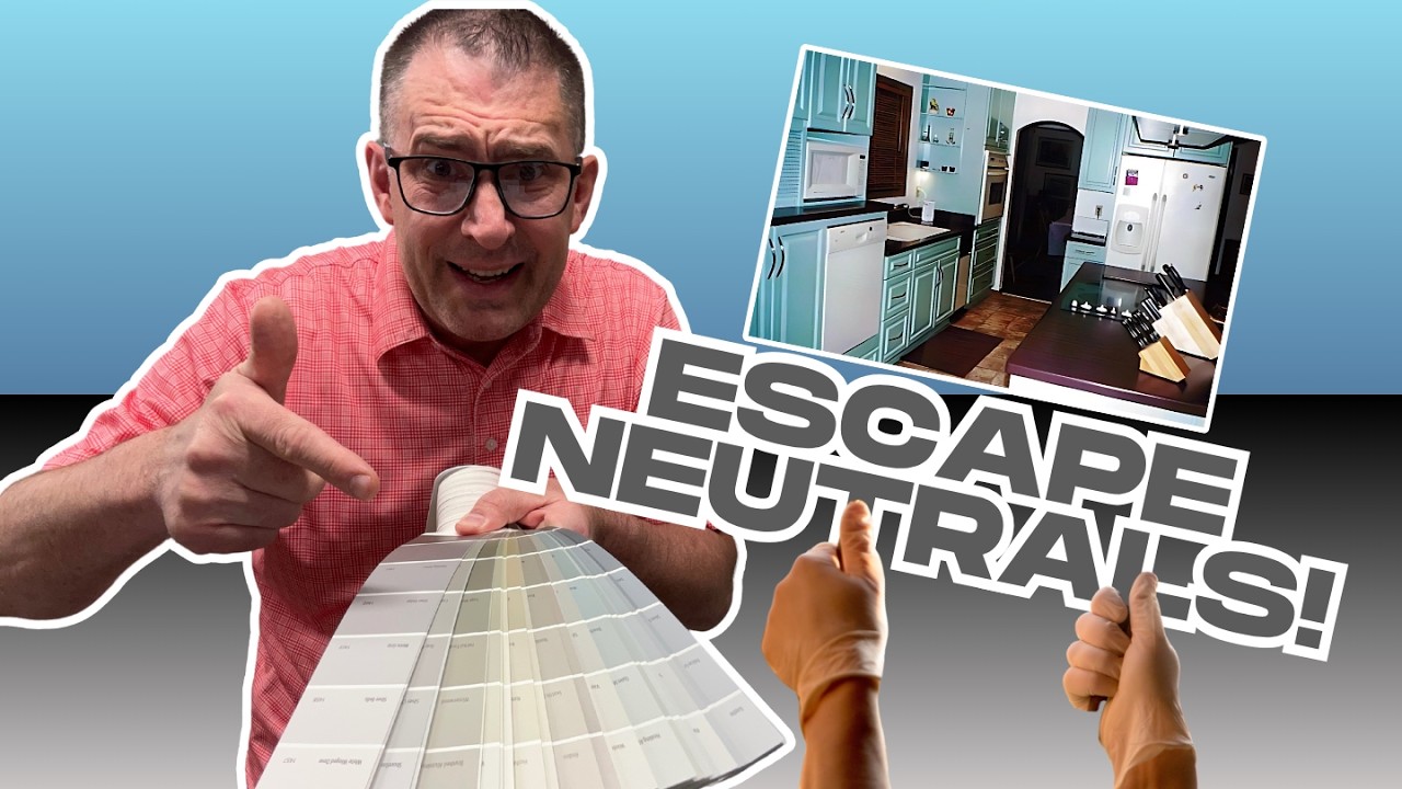 Get AWAY From NEUTRAL COLORS in TODAY'S Kitchens! [+ A Surprising LIME GREEN Kitchen Experience]