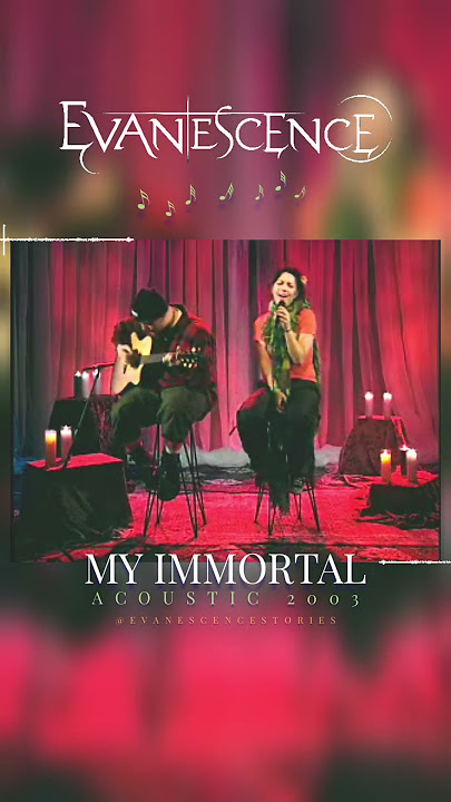 Evanescence - My Immortal (Acoustic) © 2003 | #shorts