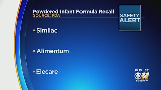 FDA Recalls 3 Powdered Infant Formulas Manufactured At Abbott Michigan Plant