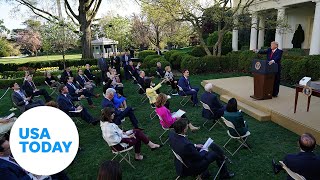 President Trump and Coronavirus Task Force provide update, Friday, April 17 | USA TODAY