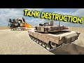 HUGE MODERN TANK TAKES OUT HOUSE! - Disassembly 3D Gameplay - EP 10