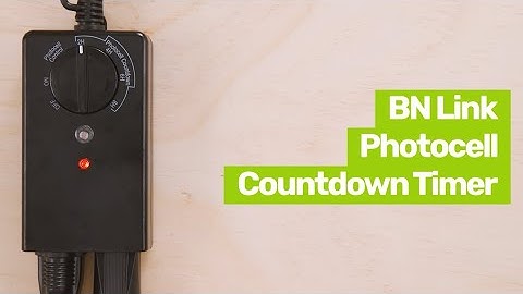 BN-LINK Photocell Countdown Timer