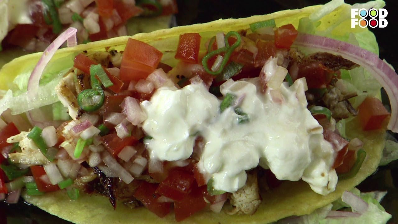 Jerk Chicken Tacos | Snack Time | Chef Ajay Chopra | FoodFood