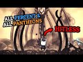 World&#39;s First Hollow Knight 112% All Pantheons Run Completed Hitless!