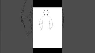 how to sketch a man with hands in pockets in under 3 minutes