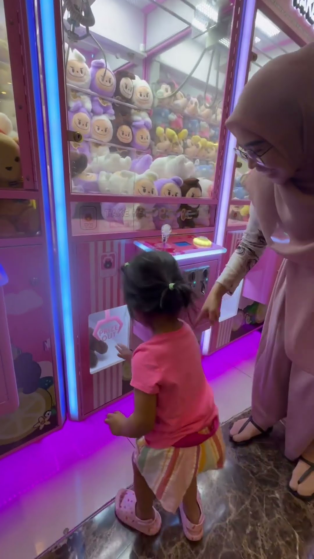 Sekali capit langsung DAPET LABUBU..