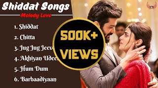 SHIDDAT ALL SONGS : Jukebox | Album |Sunny Kaushal | Melody Romantic Songs | Guru Geet Tracks