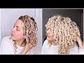 #LOWBUDGET curly hair routine ★ one styling product challenge ★