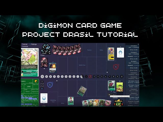 Digimon Card Game: Project Drasil Tutorial