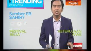 Penggunaan Facebook sebagai sumber maklumat anak muda