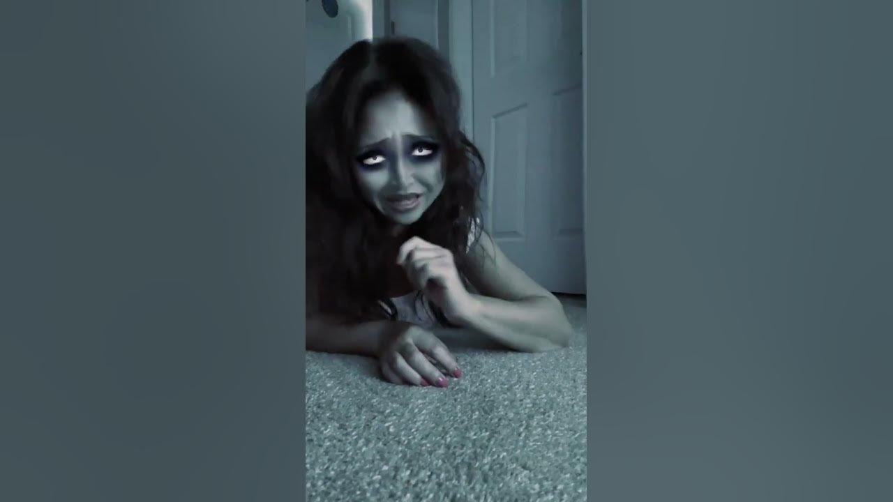 scary girl talking