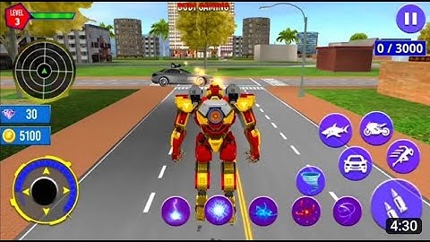 Bumblebee Robot Escape - Car, Bike Transformation Robot Car android Gameplay