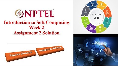NPTEL || Introduction to Soft Computing || Assignment-2 Solution || Jan -April 2023