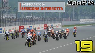 MotoGP 24 | CARRIERA stagione 2 | MOTO 2 adattiva | Mandalika pioggia e sessione interrotta | EP 19
