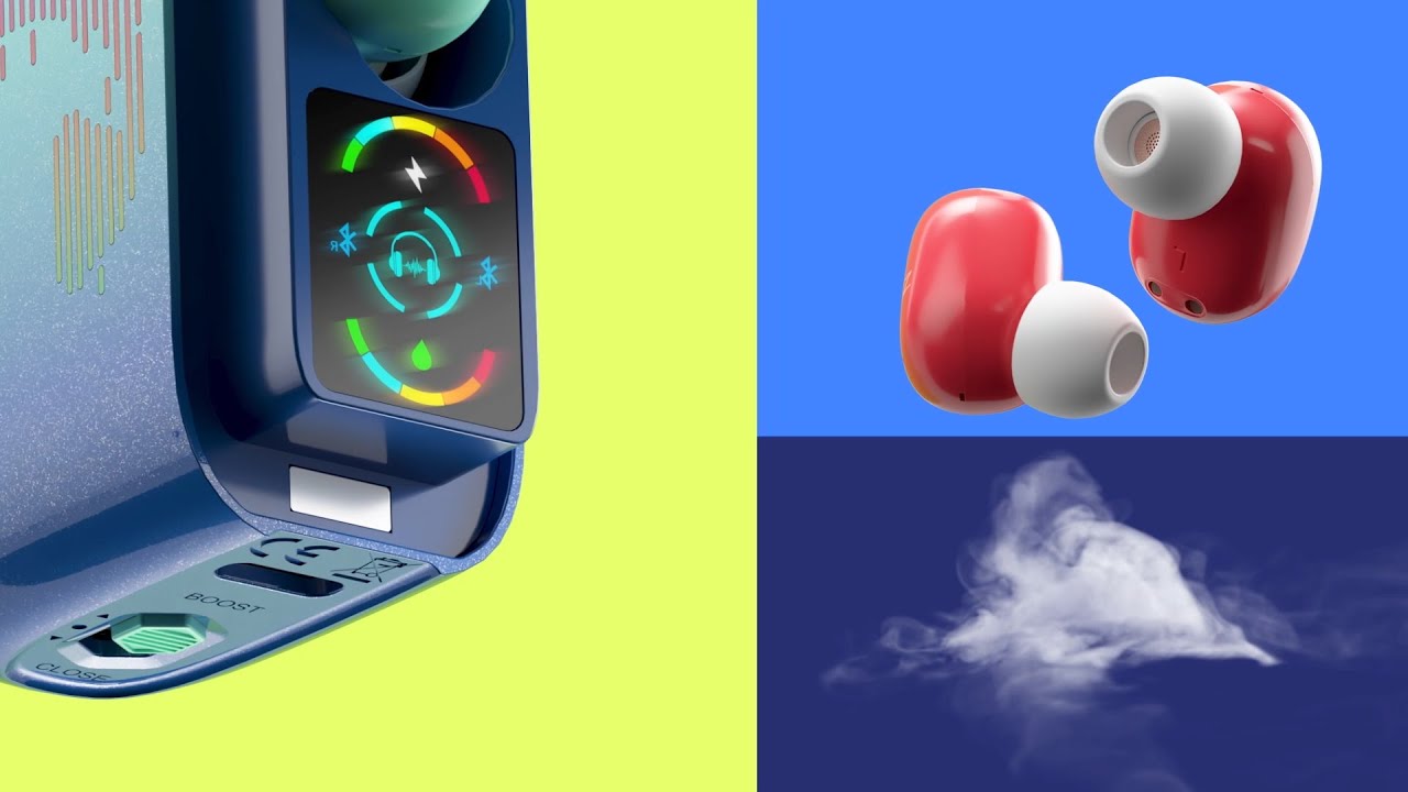 Airmez X-Beats vape with build-in earbuds - YouTube