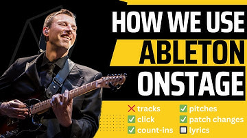 Better rehearsals & tighter shows with ABLETON LIVE