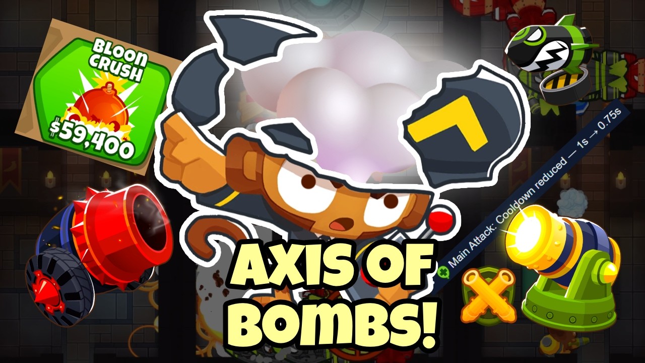 Axis of BOMBS on DARK DUNGEON CHIMPS!