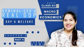 Macroeconomics Chapter 3 Part 4 || Nominal GDP & Real GDP , GDP & Welfare|| Theory Guru ||Class X||