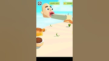 Sandwich Runner Level 633 Gameplay Walkthrough Android #Shorts