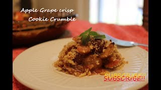 Apple Grape crisp