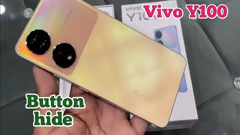 How To Hide Button in Vivo Y100, How To Hide Back Button In Vivo Y100, Navigation Button Setting