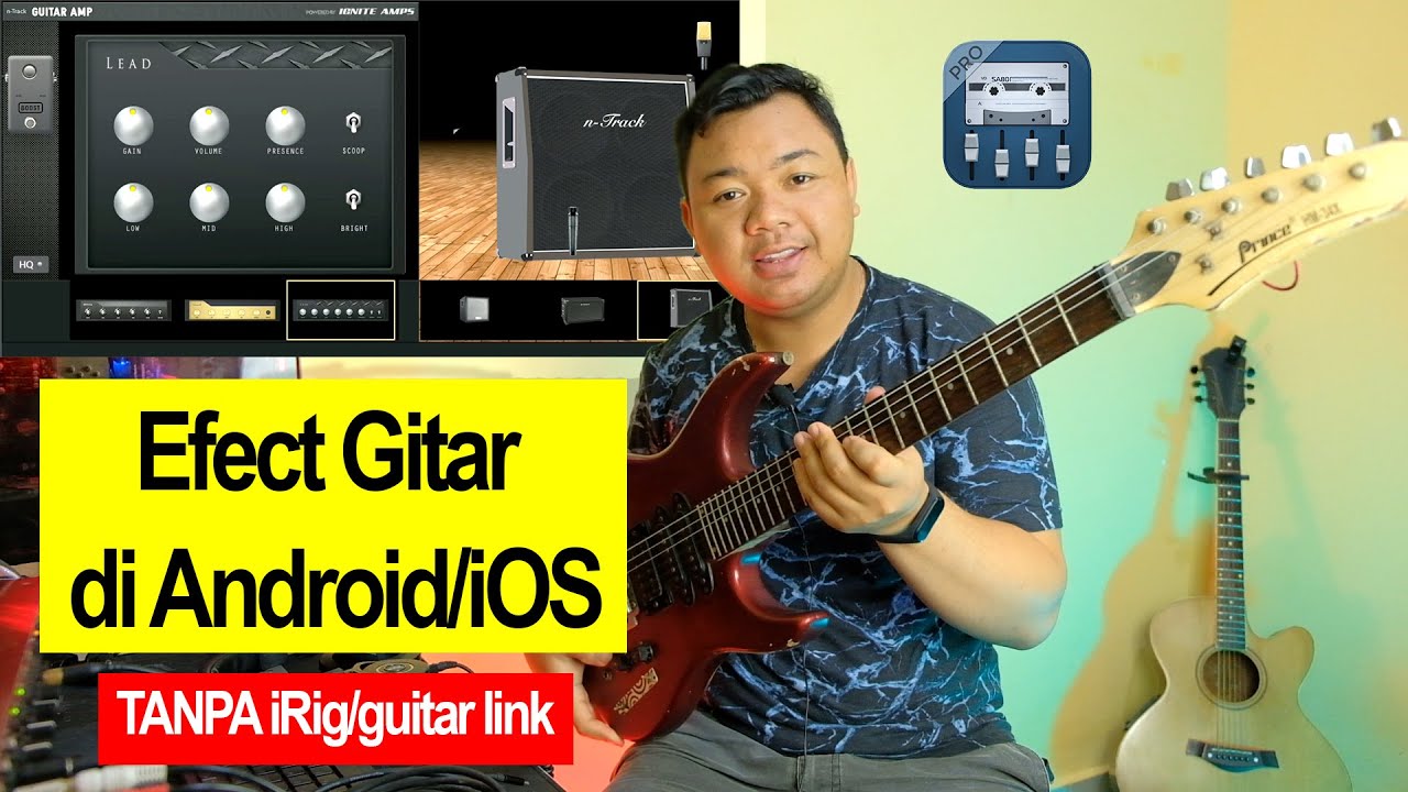 Efek Gitar Listrik Di Android Youtube