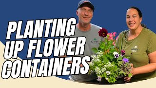 Planting Up Flower Containers