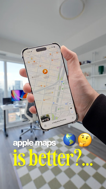 Apple Maps vs Google Maps in 2025?? 👀🤨