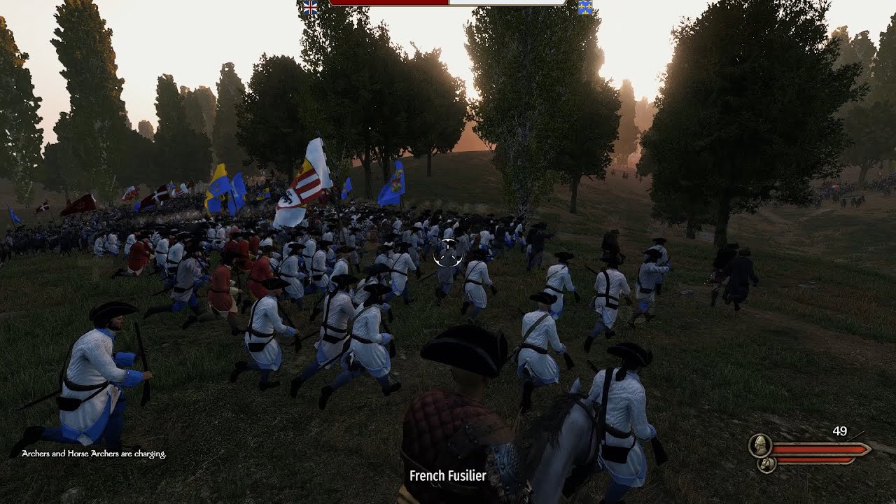 1200 French vs 1200 English! | Mount & Blade 2: Bannerlord