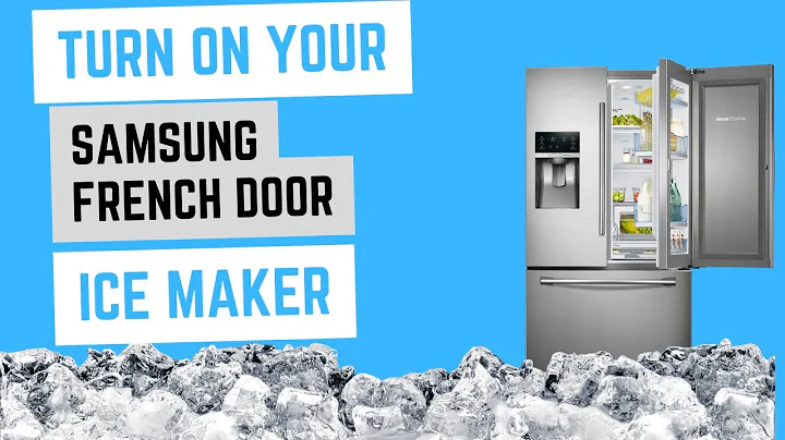 How to Activate Your Samsung French Door Refrigerator's Icemaker!