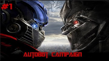 Transformers The Game (PC) Autobot Campaign Part 1: The Suburbs