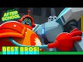 Shiny and thunder bff compilation   super giant robot brothers  netflix after school
