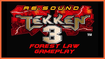 TEKKEN 3 ((Duckstation Emulator)) Law PSX Gameplay [[RE-SOUND]]