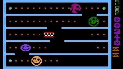 jawbreaker 3 for Atari 8-bit (demo mode)