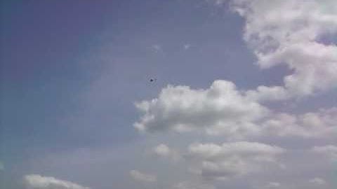 E Flight Blade 400 Fast forward flight and loops.