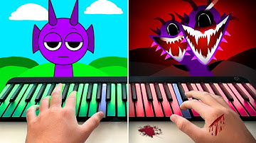 Sprunki Durple PHASE 1-15 but recreated in REAL LIFE!