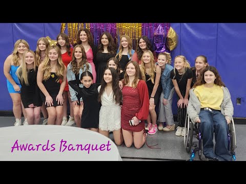 #Sabrina And Savannah at the West Hardin Middle School #Cheerleaders Banquet and Awards 2023 - 2024.