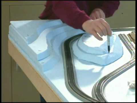 Build a model train layout: Model railroad scenery Part 1 how to WGH 