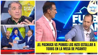 SE CALENTARON LOS ÁNIMOS Duro cruce entre Ymay y Paco Gabriel por  PACHUCA vs PUMAS | Futbol Picante