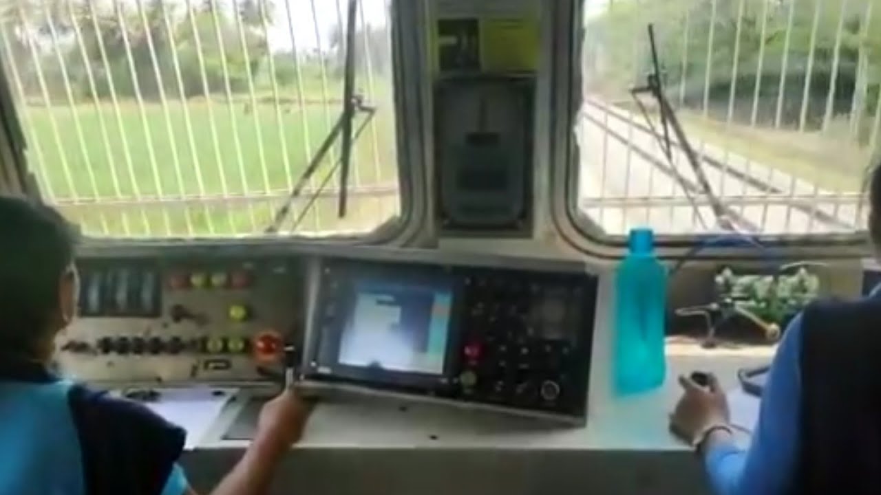 देखिए महिला Railway Driver कैसे Train चलाती है।How to Drive Train