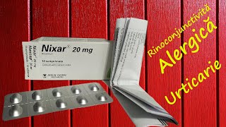 Nixar, remediu antihistaminic