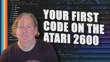 Your first code for the Atari 2600 | 8Blit